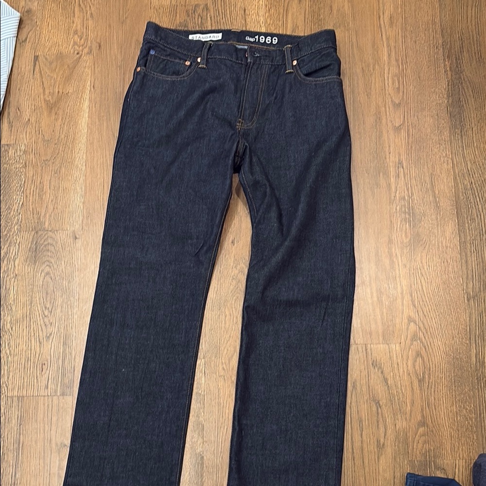 GAP Blue Straight Jeans Classic Denim